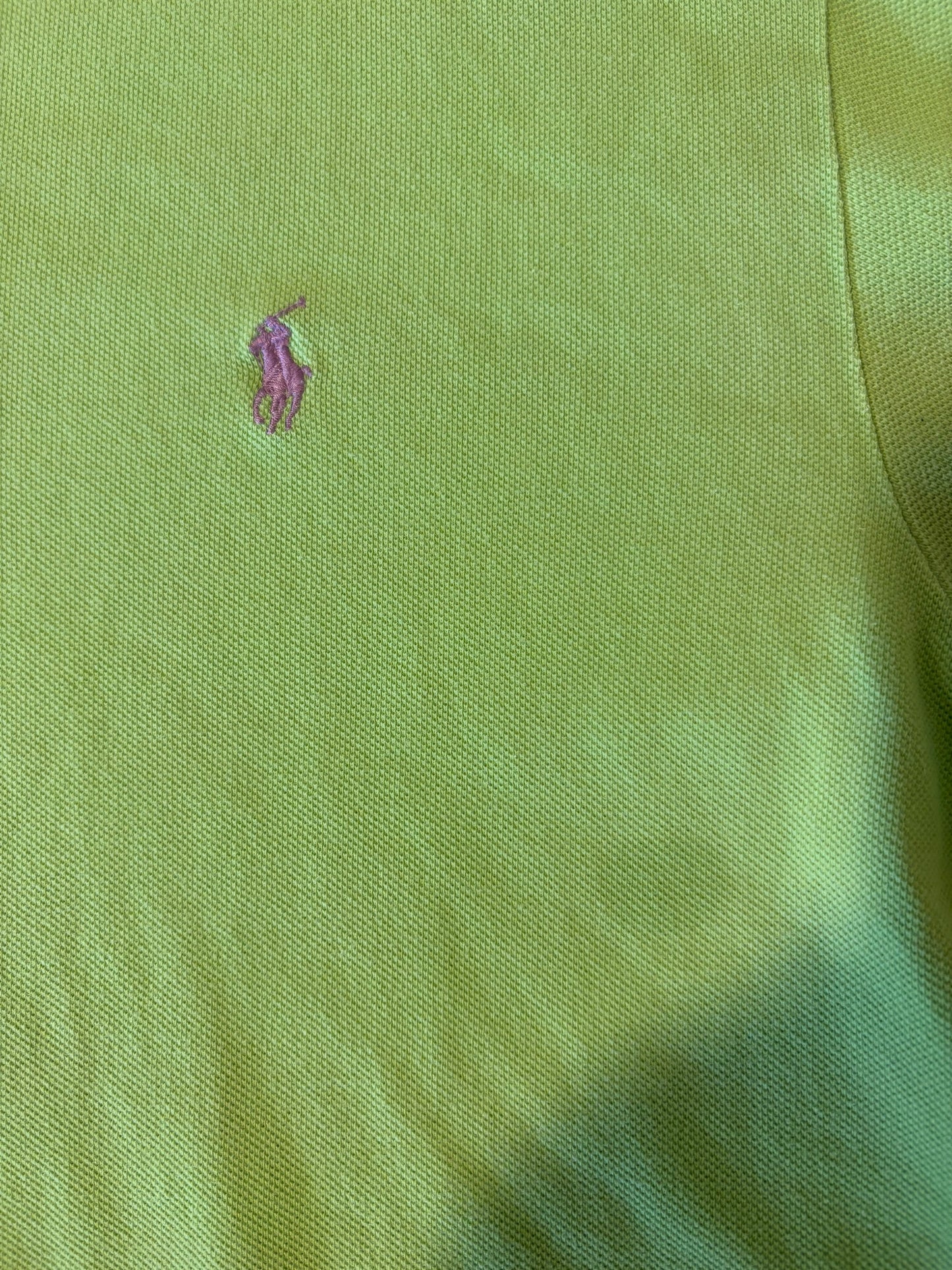 Polo Ralph Lauren Men's Polo Shirt M Green Classic Fit Short Sleeve Pony Logo
