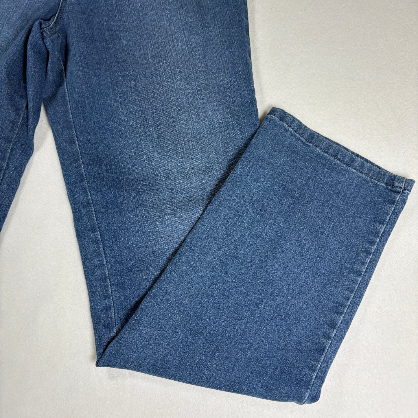 Gloria Vanderbilt Womens Jeans Size 8 Amanda High Rise Straight Blue Denim Classic