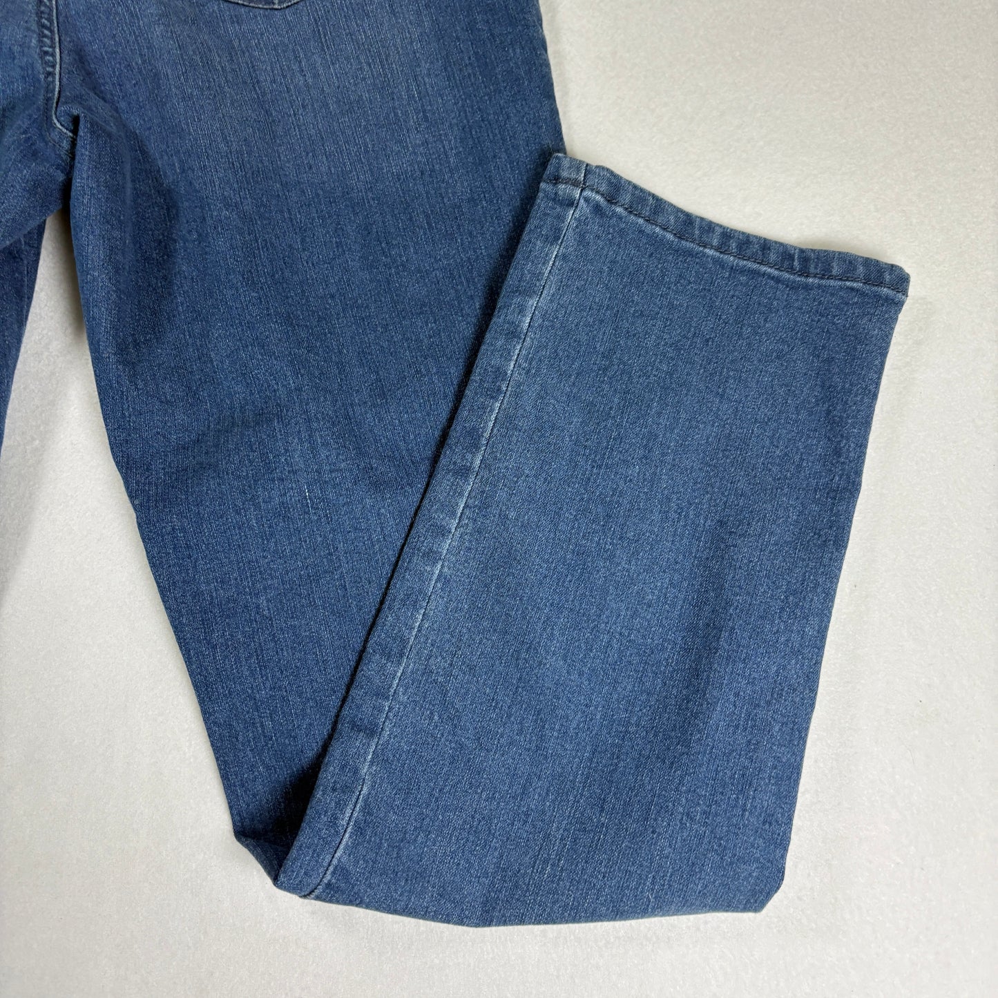 Gloria Vanderbilt Womens Jeans Size 8 Amanda High Rise Straight Blue Denim Classic