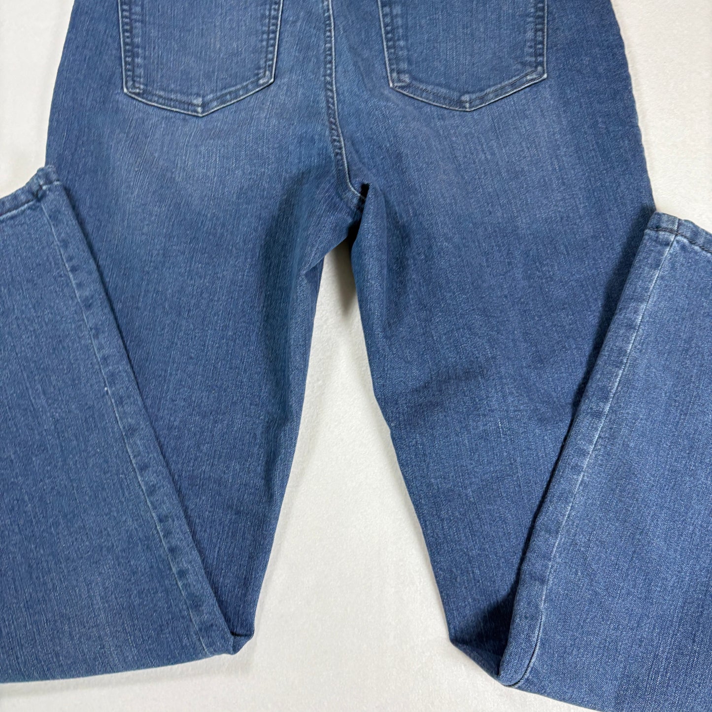 Gloria Vanderbilt Womens Jeans Size 8 Amanda High Rise Straight Blue Denim Classic