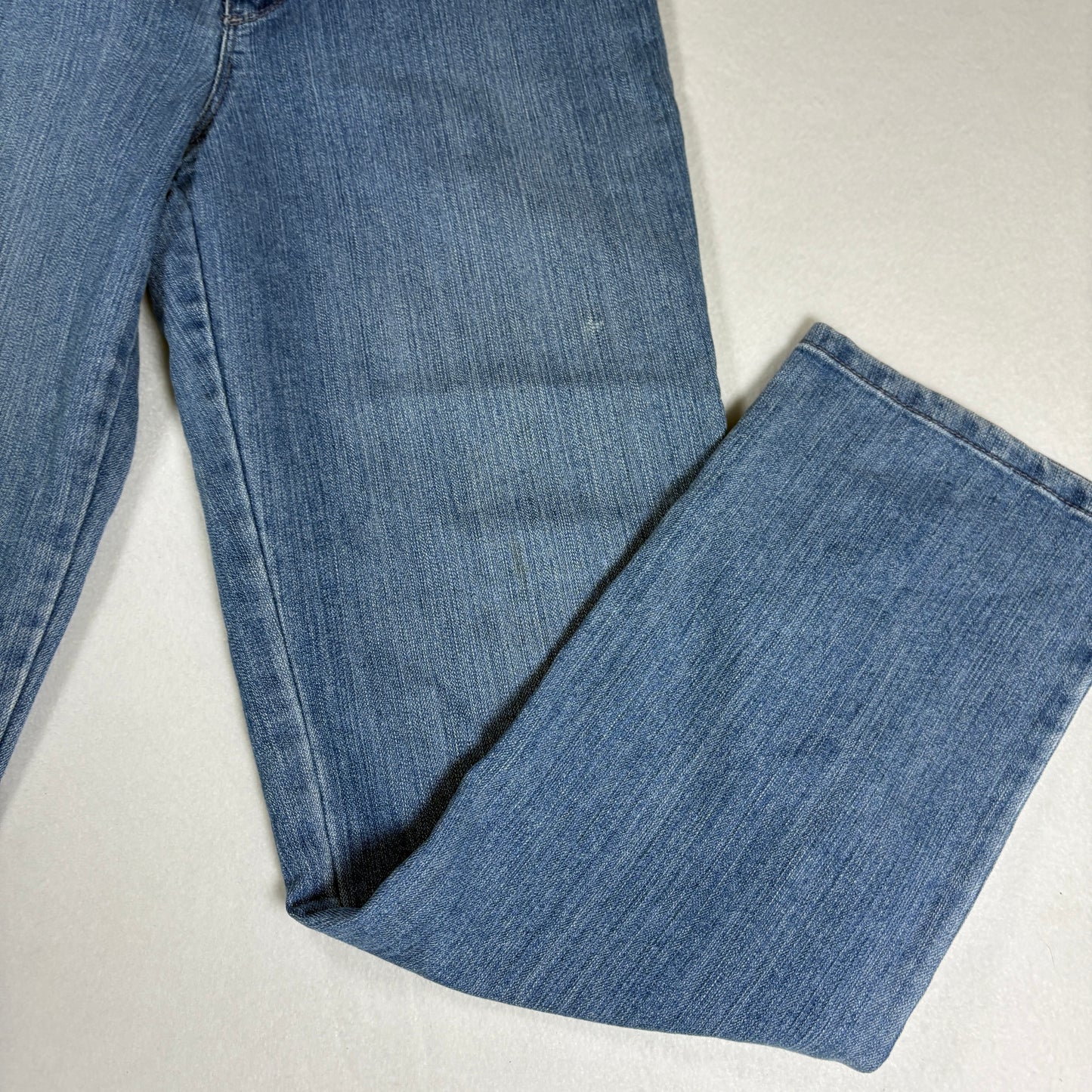 Gloria Vanderbilt Womens Jeans 8 Amanda High Rise Straight Blue Denim Y2K