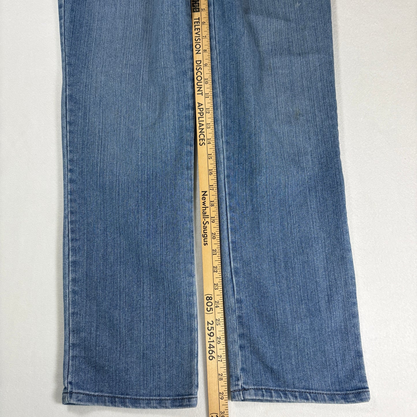 Gloria Vanderbilt Womens Jeans 8 Amanda High Rise Straight Blue Denim Y2K
