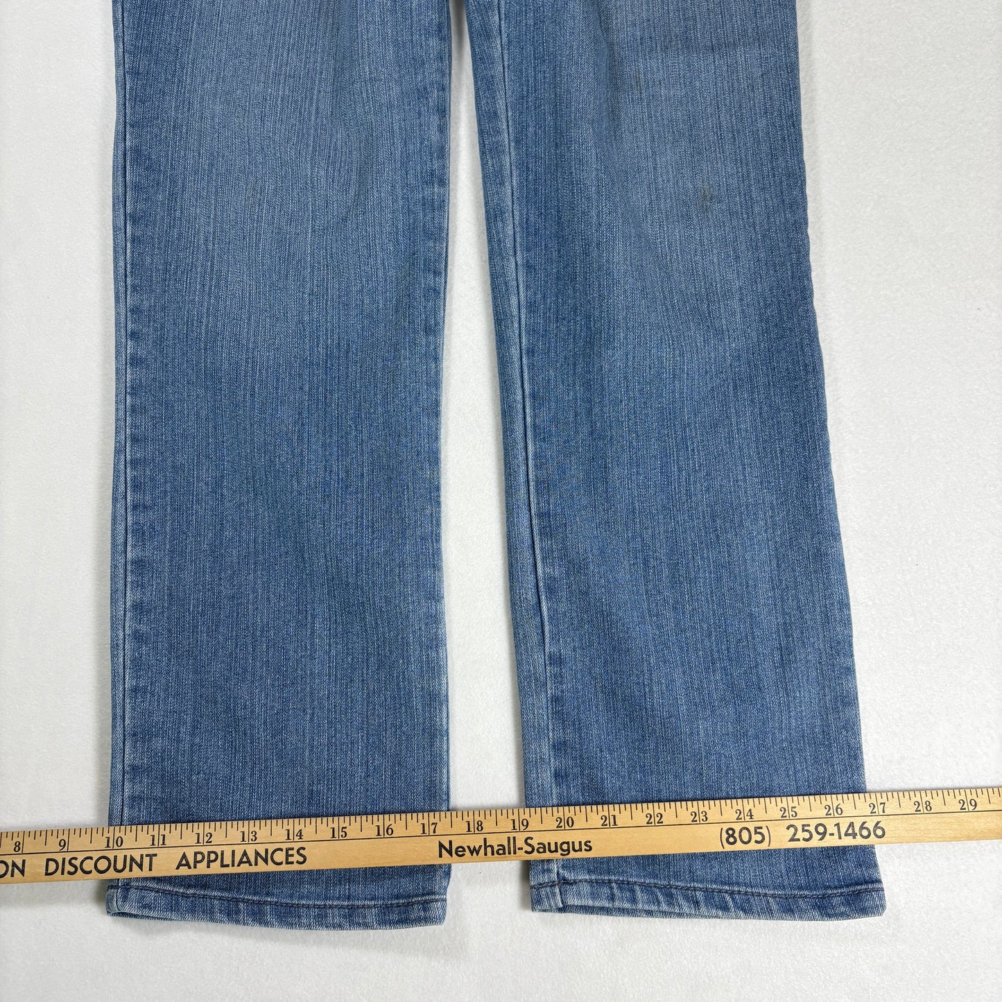 Gloria Vanderbilt Womens Jeans 8 Amanda High Rise Straight Blue Denim Y2K