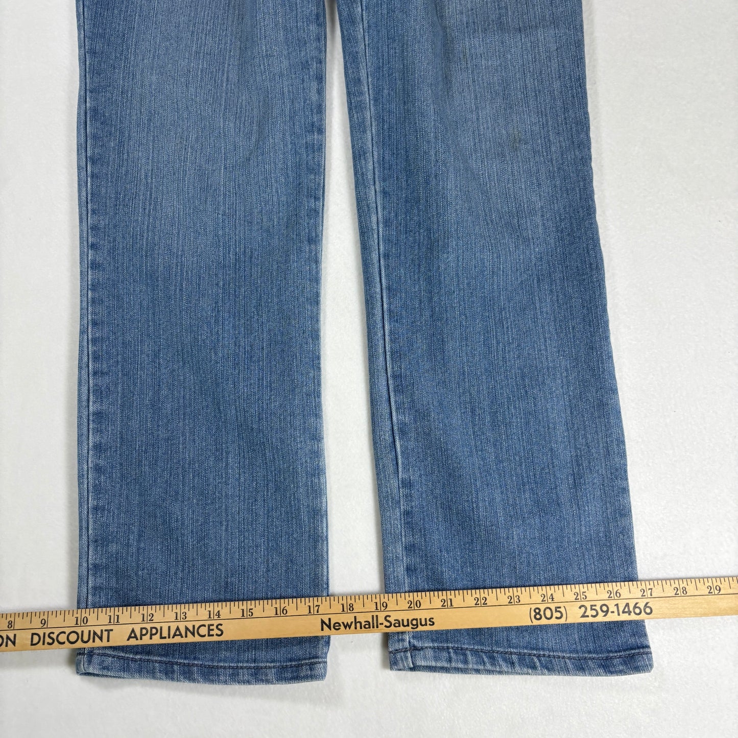 Gloria Vanderbilt Womens Jeans 8 Amanda High Rise Straight Blue Denim Y2K