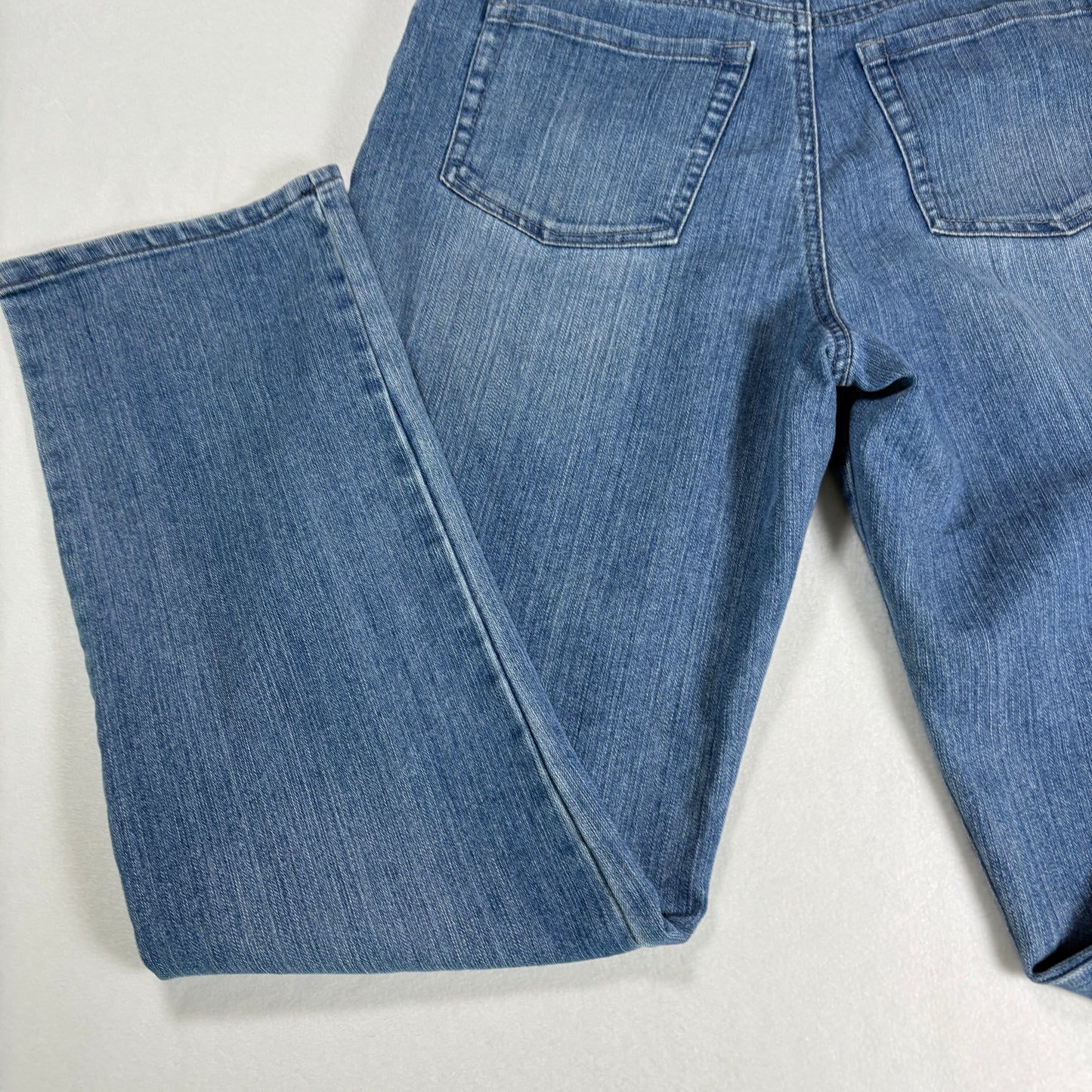 Gloria Vanderbilt Womens Jeans 8 Amanda High Rise Straight Blue Denim Y2K