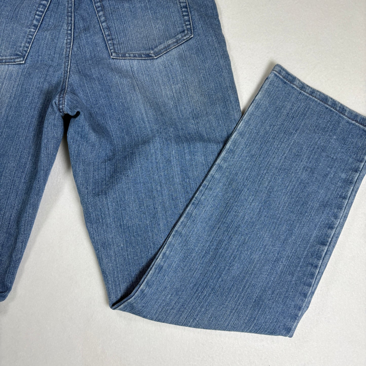 Gloria Vanderbilt Womens Jeans 8 Amanda High Rise Straight Blue Denim Y2K
