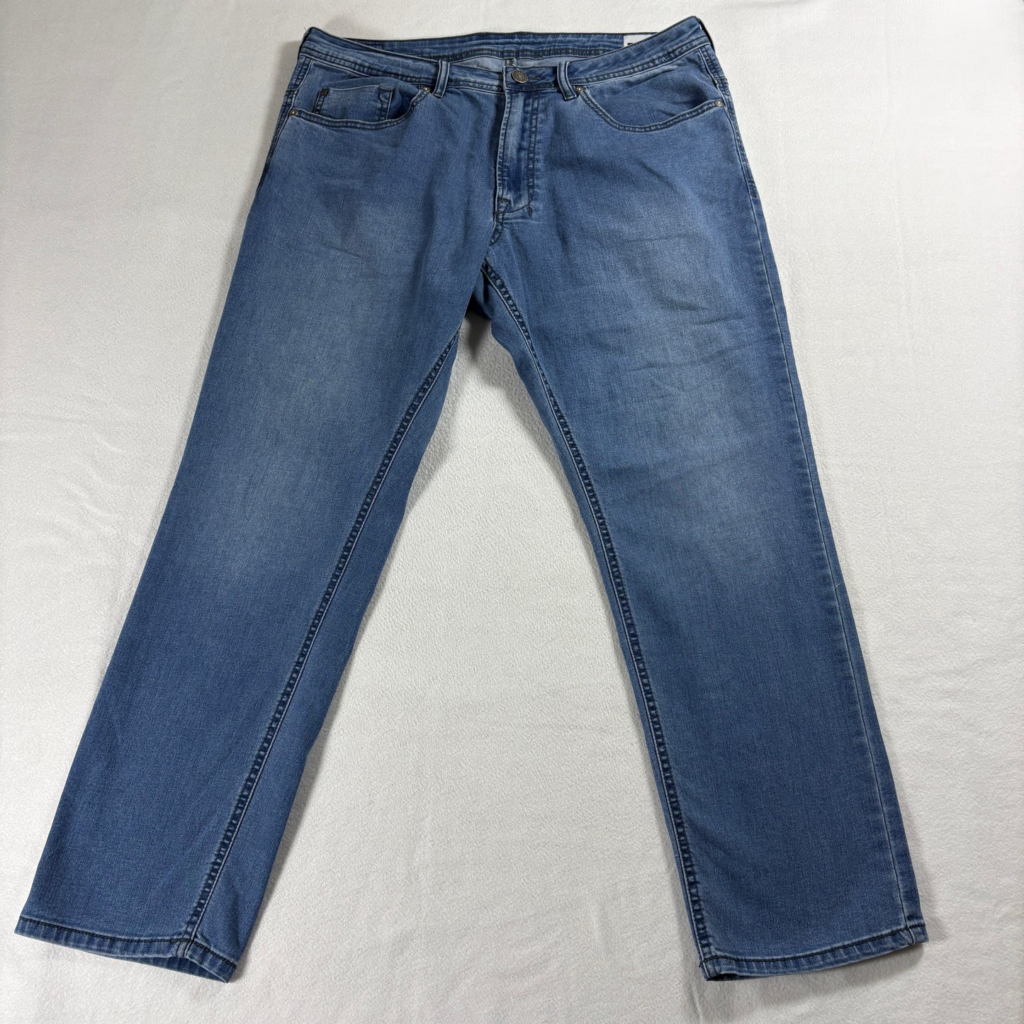 Buffalo David Bitton Axel Slim Stretch Jeans Mens 36x30 Blue Denim Casual V