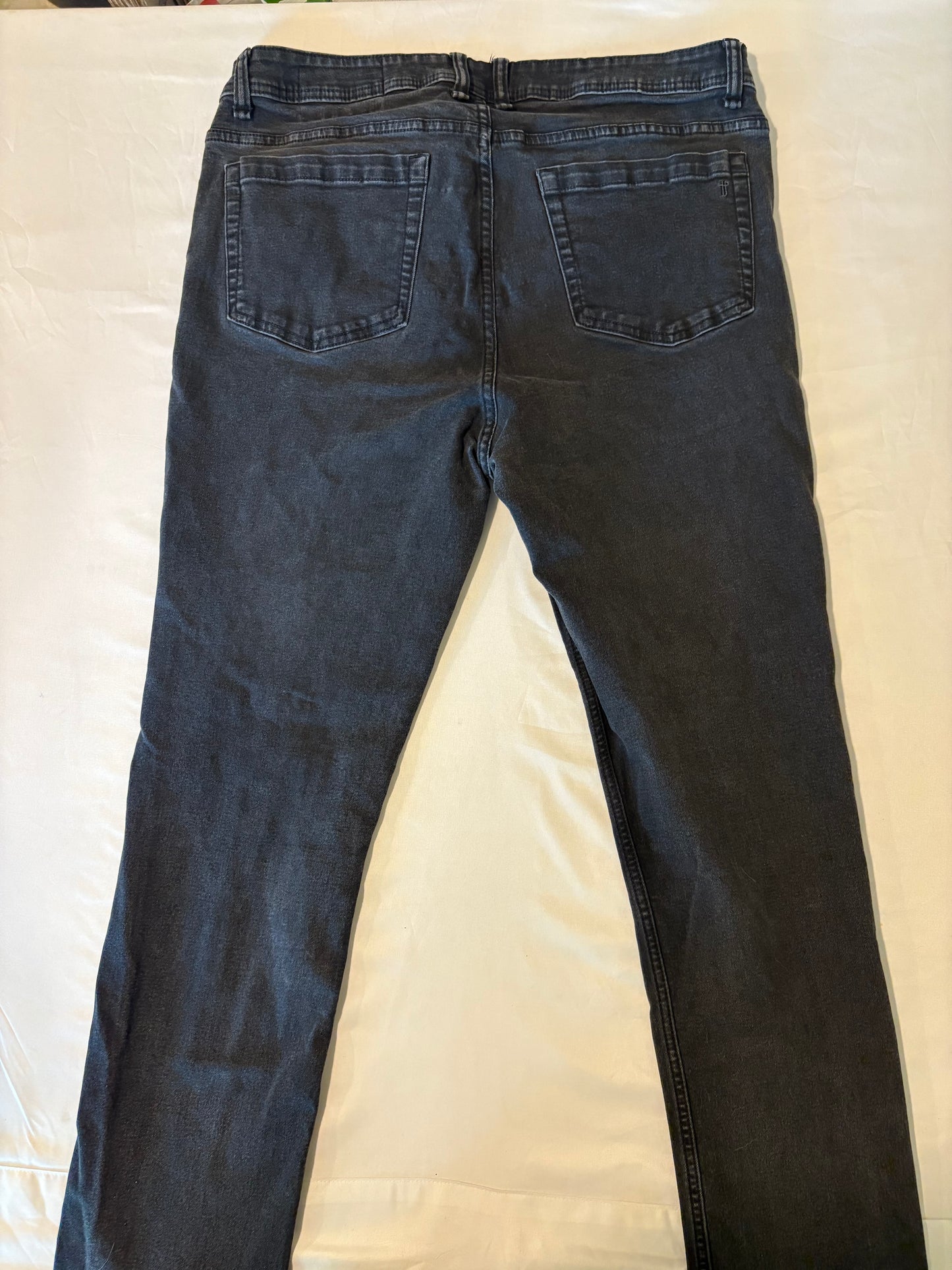 The Perfect Jean NYC Men’s Jeans 36x32 Black Slim Thick Stretch Fit Casual