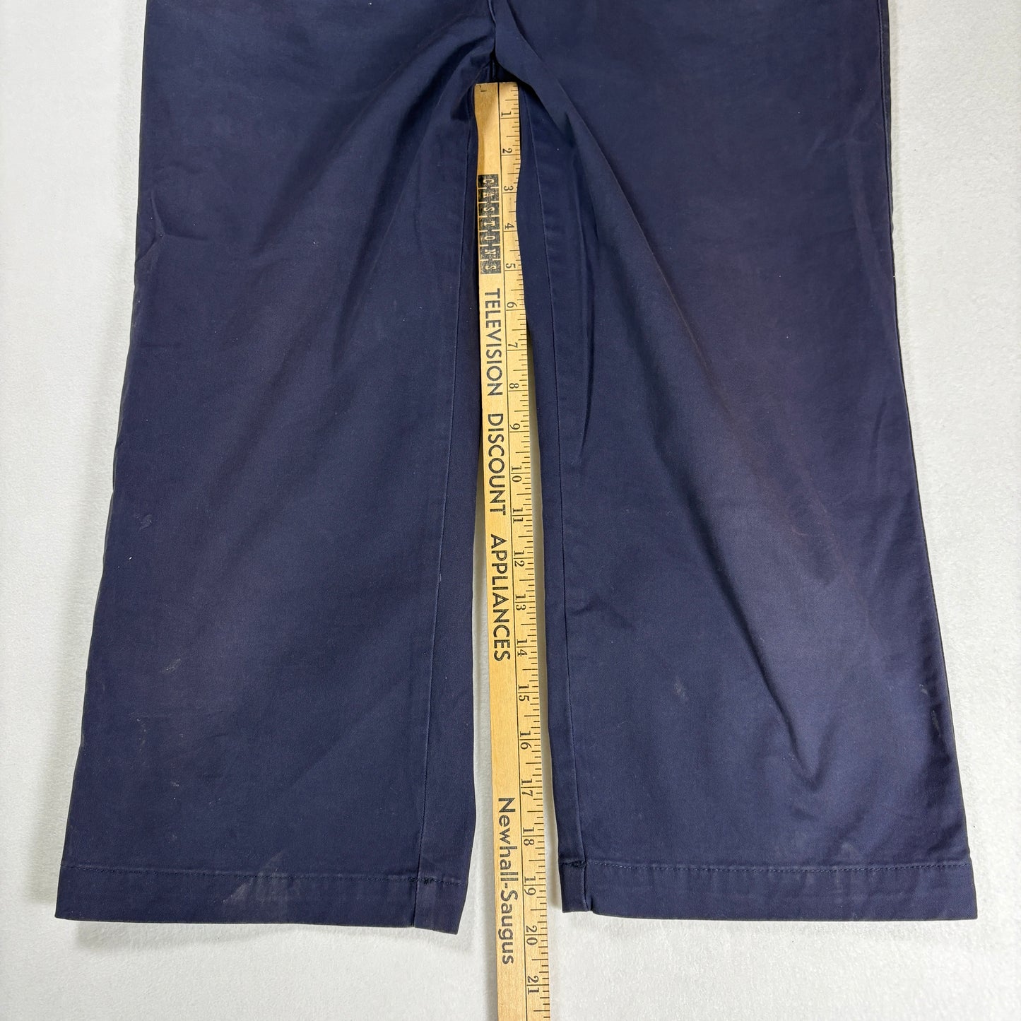 Croft & Barrow Womens Chino Pants 10 Classic Fit Stretch Navy Blue Casual