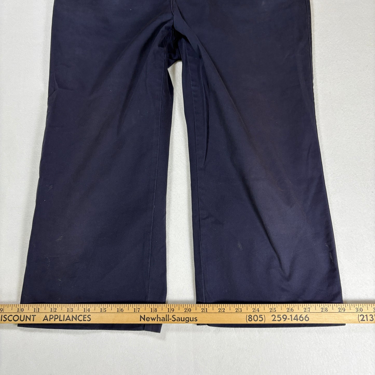 Croft & Barrow Womens Chino Pants 10 Classic Fit Stretch Navy Blue Casual