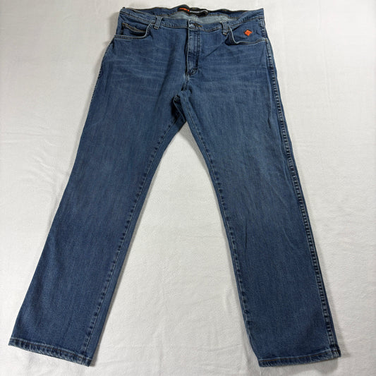 Wrangler FR Advanced Comfort Jeans Mens 38x32 Flame Resistant Work Denim