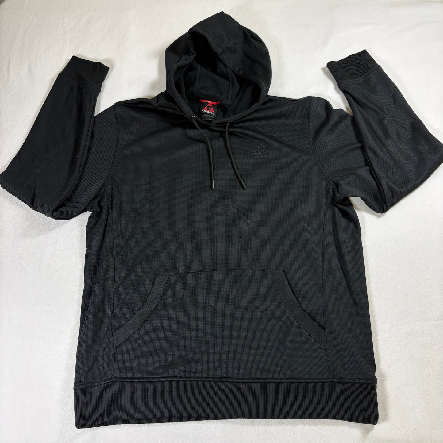 Gerry Hoodie Mens Large Black Pullover Lightweight Outdoor Activewear Warm Layer