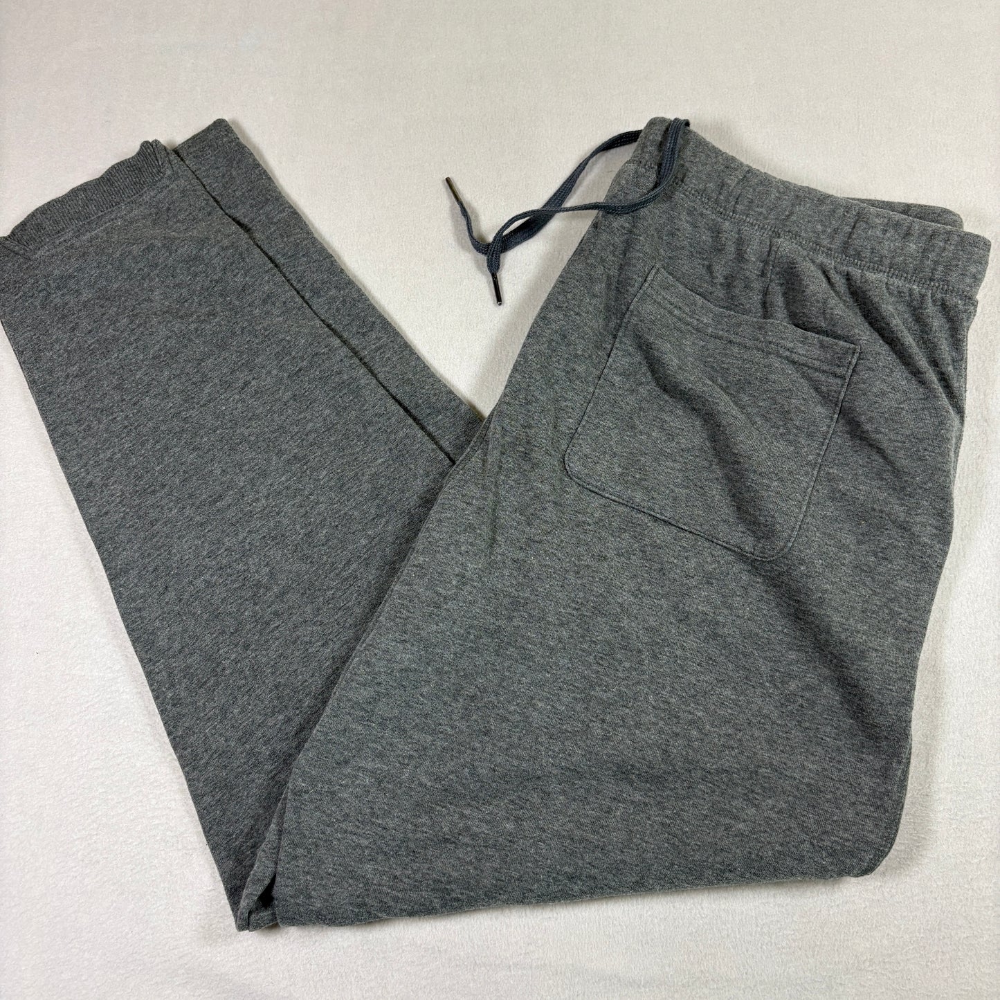 Eddie Bauer Mens Gray Lounge Sweatpants XL Fleece Joggers Relaxed Fit
