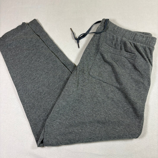 Eddie Bauer Mens Gray Lounge Sweatpants XL Fleece Joggers Relaxed Fit