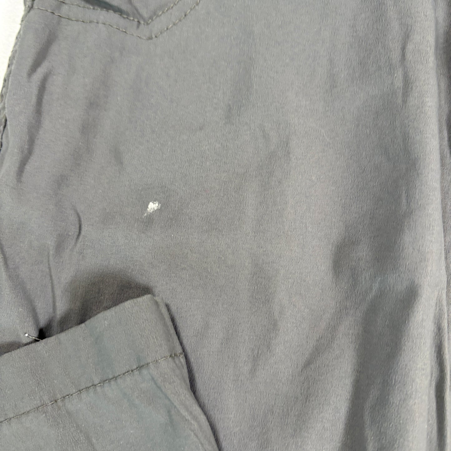 LB Tech Mens Pants 36x30 Classic Fit Gray Casual Chino Lightweight