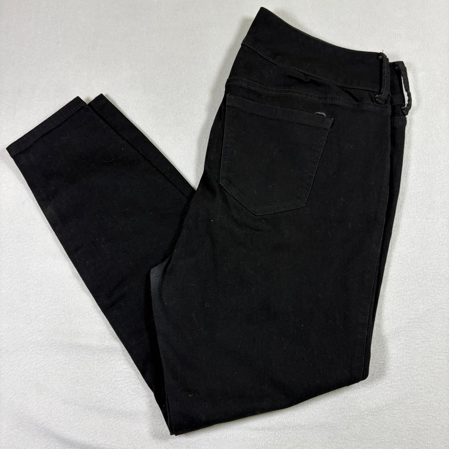 Torrid Womens 16S Black Super Soft Jegging Stretch Skinny Denim Pants Y2K
