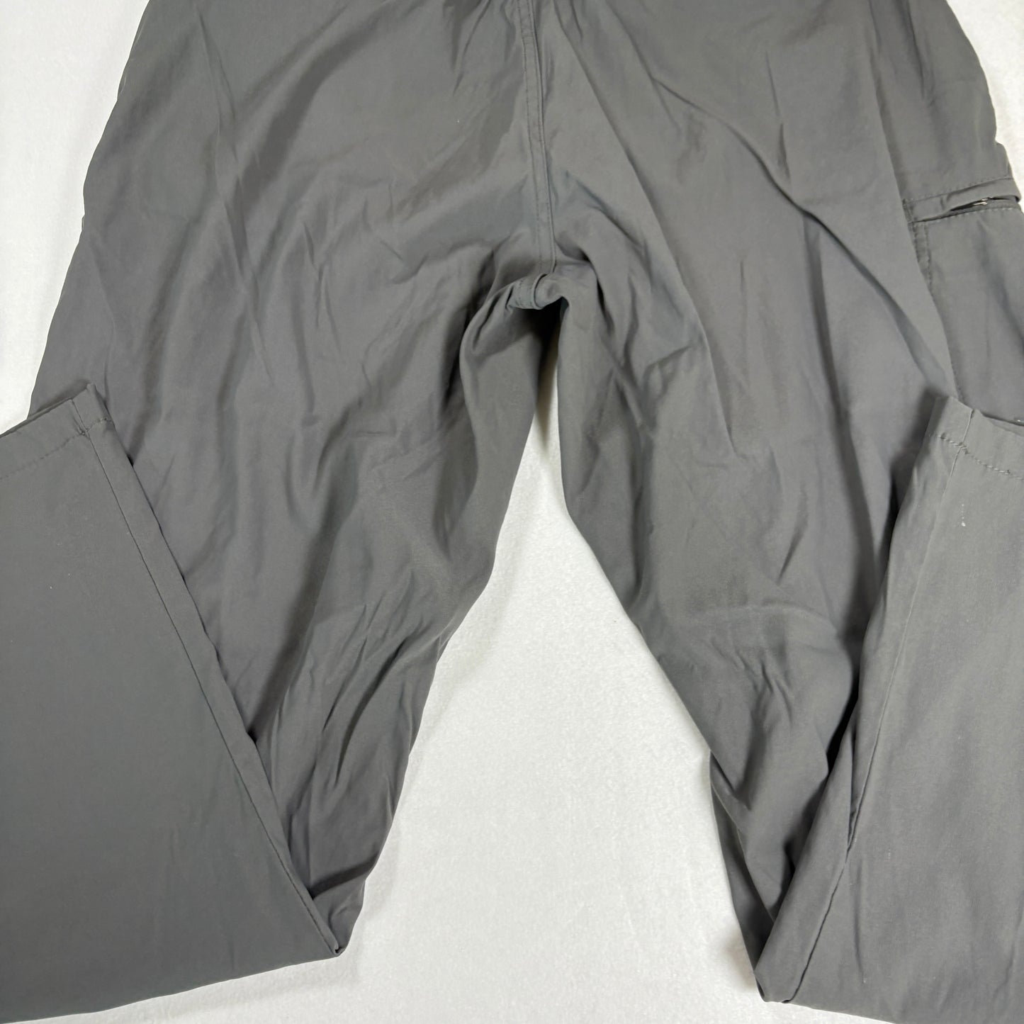 LB Tech Mens Pants 36x30 Classic Fit Gray Casual Chino Lightweight