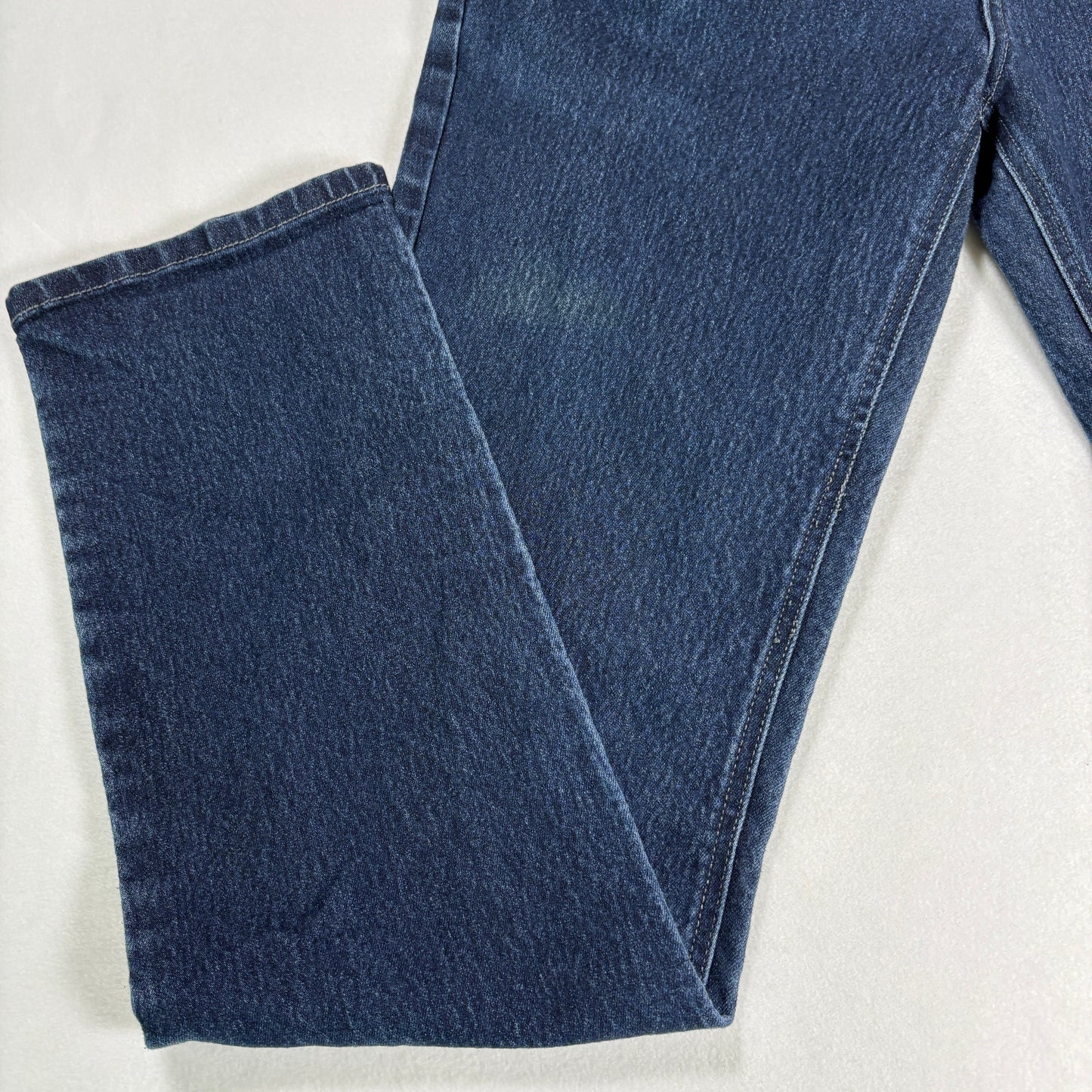 Apparel Collection Mens Jeans 34 Dark Wash Straight Classic Denim Vintage