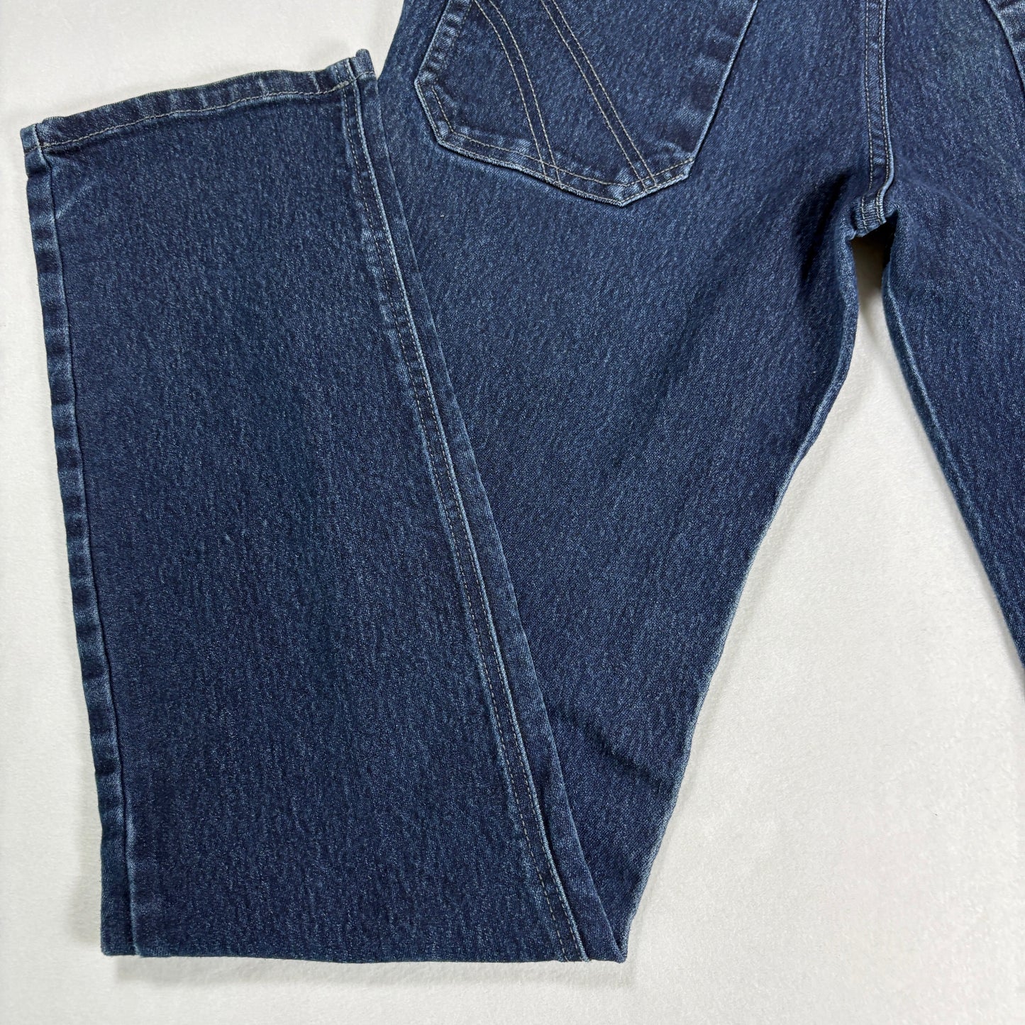 Apparel Collection Mens Jeans 34 Dark Wash Straight Classic Denim Vintage