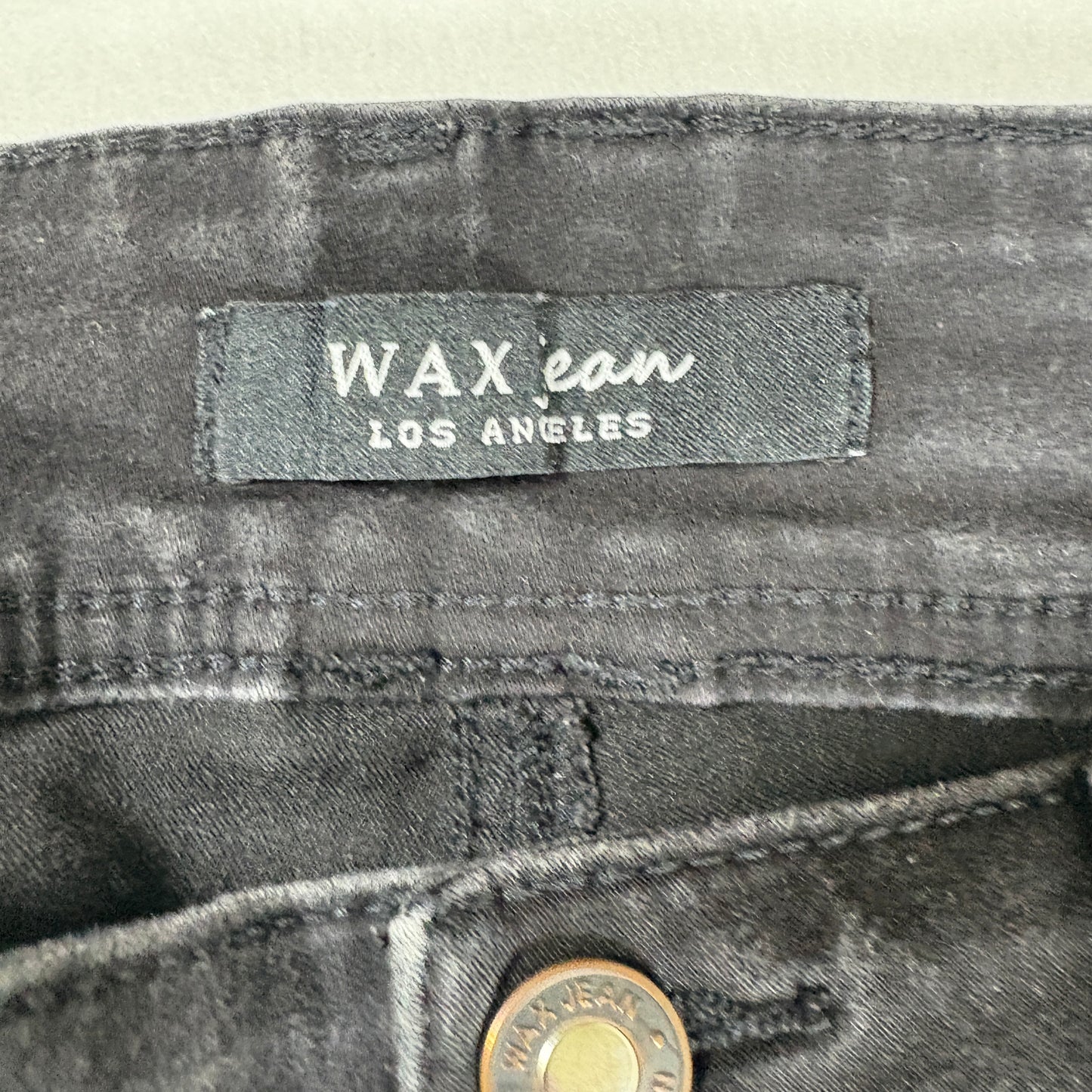 Wax Jean Womens Jeans 9 Black High Rise Skinny Stretch Denim Y2K Grunge