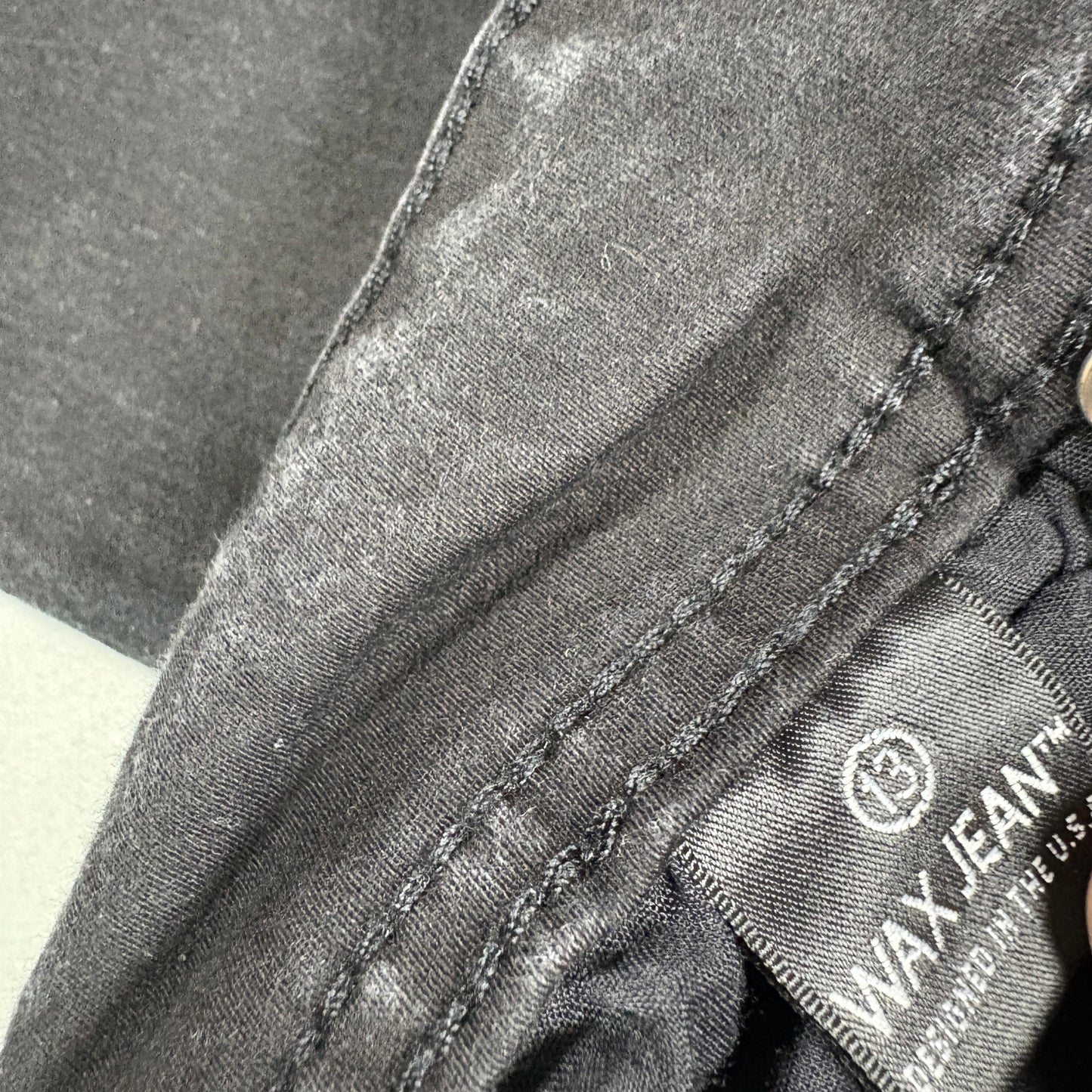 Wax Jean Womens Jeans 9 Black High Rise Skinny Stretch Denim Y2K Grunge