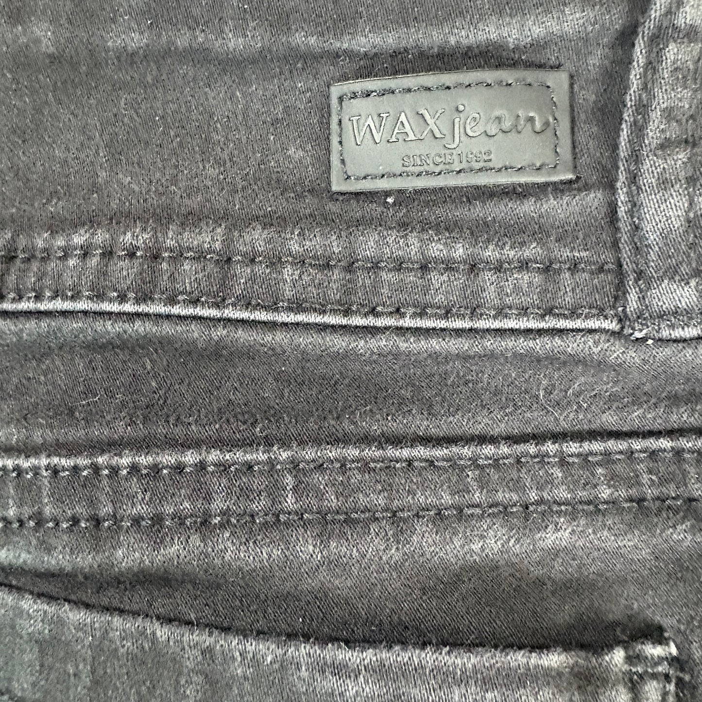 Wax Jean Womens Jeans 9 Black High Rise Skinny Stretch Denim Y2K Grunge