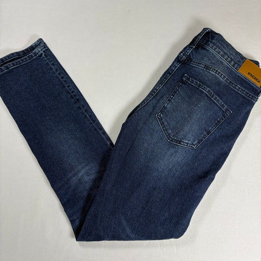 RSQ Mens Jeans 30x32 Skinny Fit Dark Wash Stretch Denim Y2K Vintage