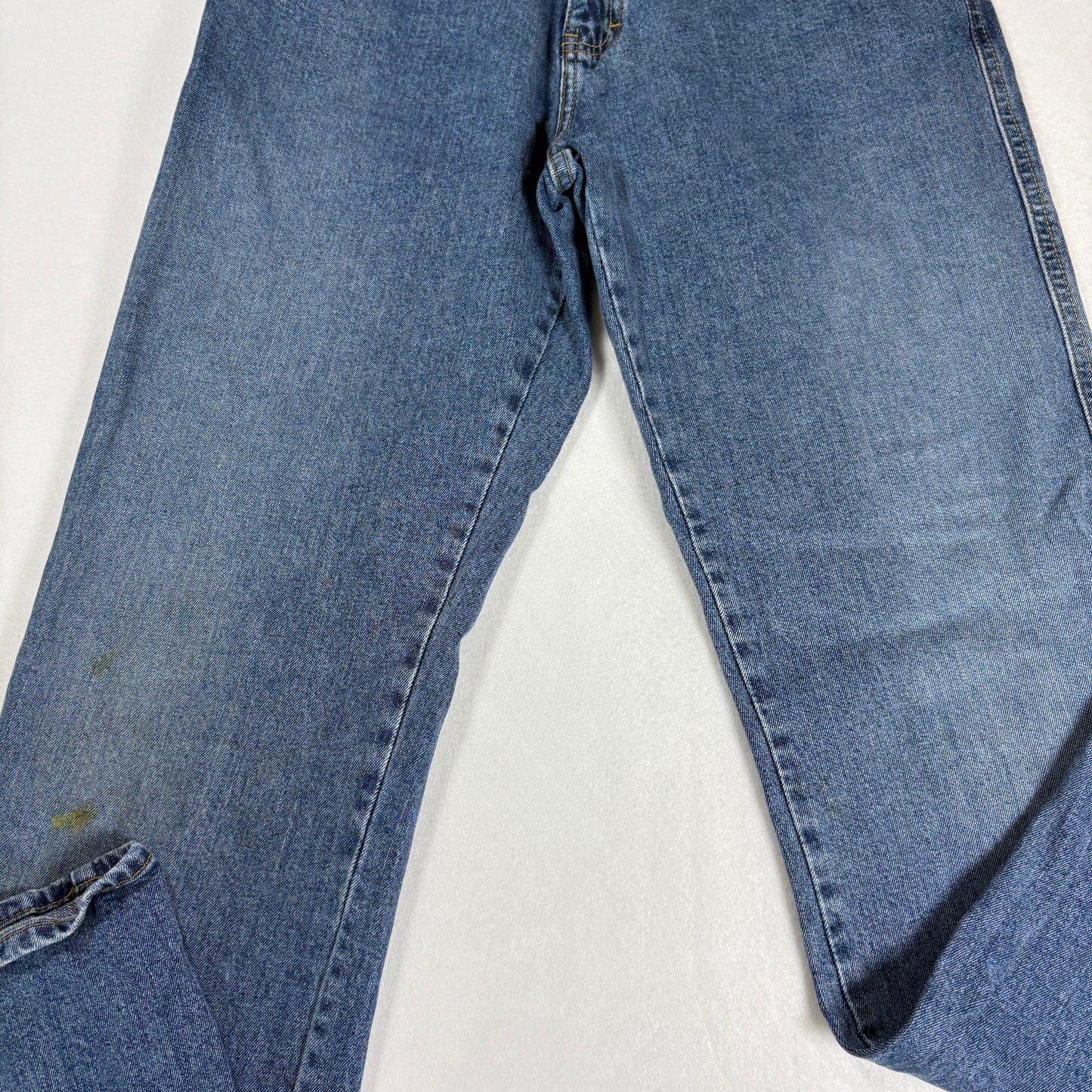 Calvin Klein Womens Jeans 10 Straight Leg High Rise Blue Denim Vintage Y2K