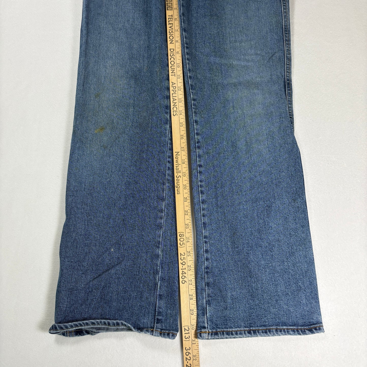 Calvin Klein Womens Jeans Sz 10 Blue Y2K 90s High Rise Straight Denim Vintage