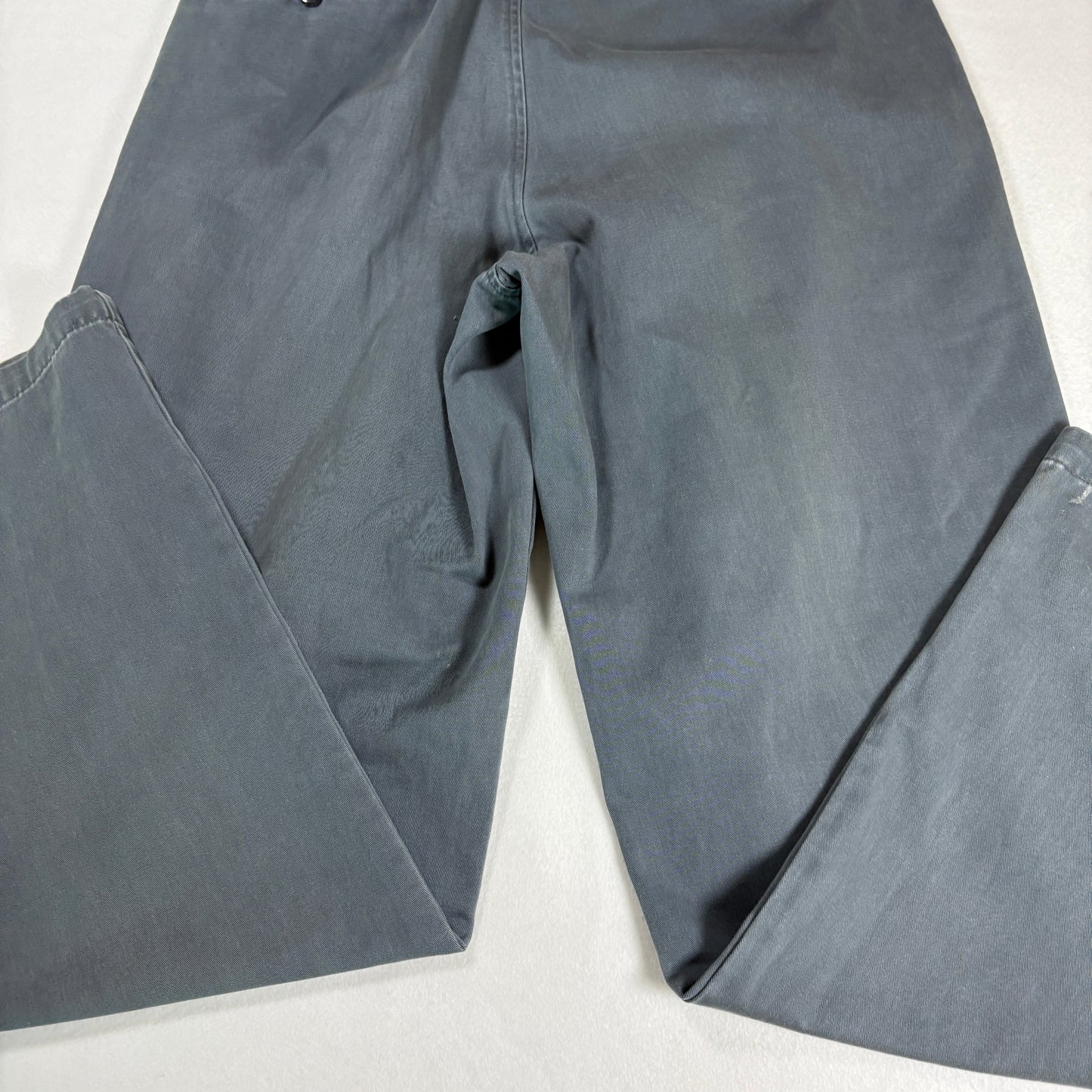 Dockers Mens Khakis Pants 36x34 Gray Classic Fit 100% Cotton Chino