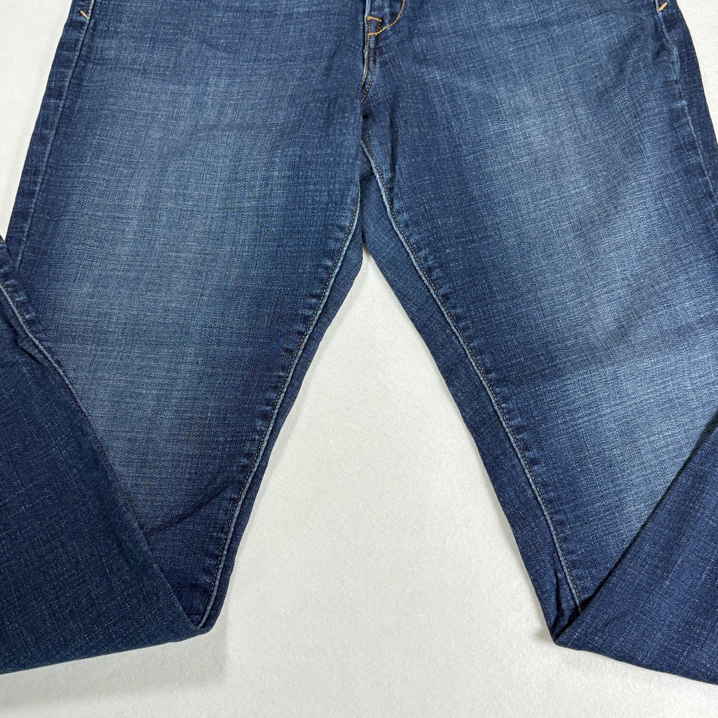 Levis Womens Jeans Sz 12 Blue Mid Rise Skinny Stretch Denim Y2K 90s Vintage Look