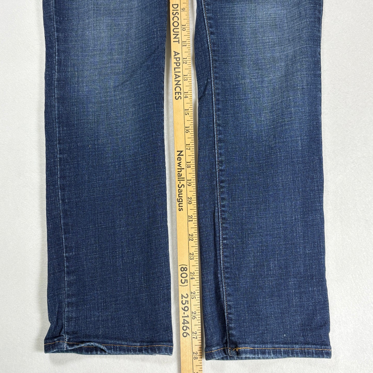 Levis Womens Jeans Sz 12 Blue Mid Rise Skinny Stretch Denim Y2K 90s Vintage Look