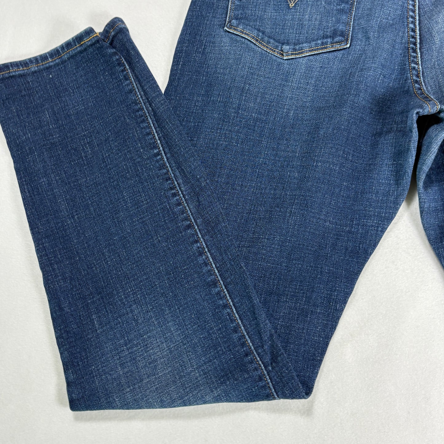 Levis Womens Jeans Sz 12 Blue Mid Rise Skinny Stretch Denim Y2K 90s Vintage Look