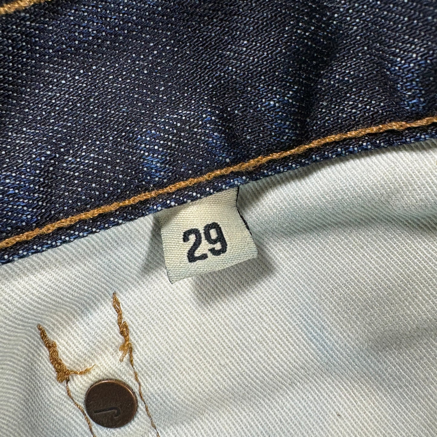 J Brand Kane Mens Jeans 29 Dark Wash Slim Straight Leg Made In USA Selvedge