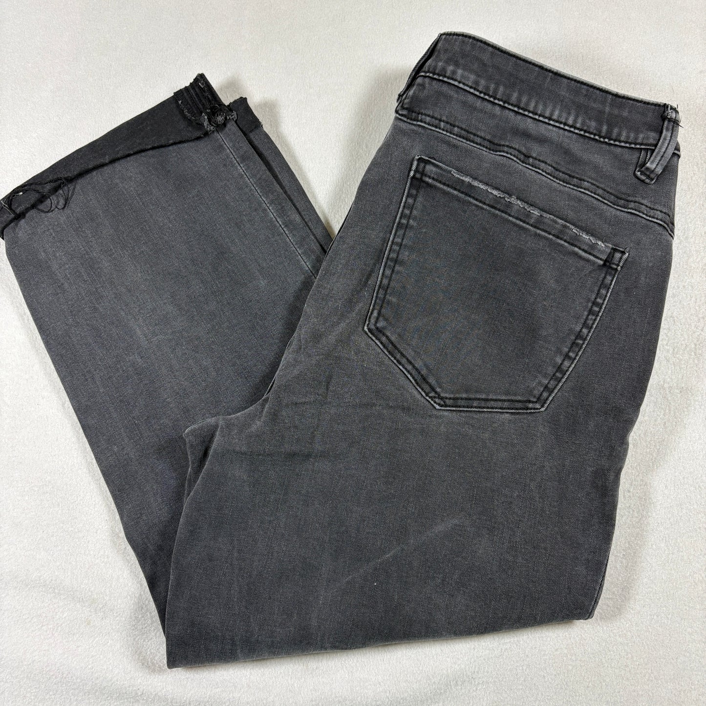 Democracy Womens Size 14 Black Jeans Ab Technology Stretch Denim Curvy Fit