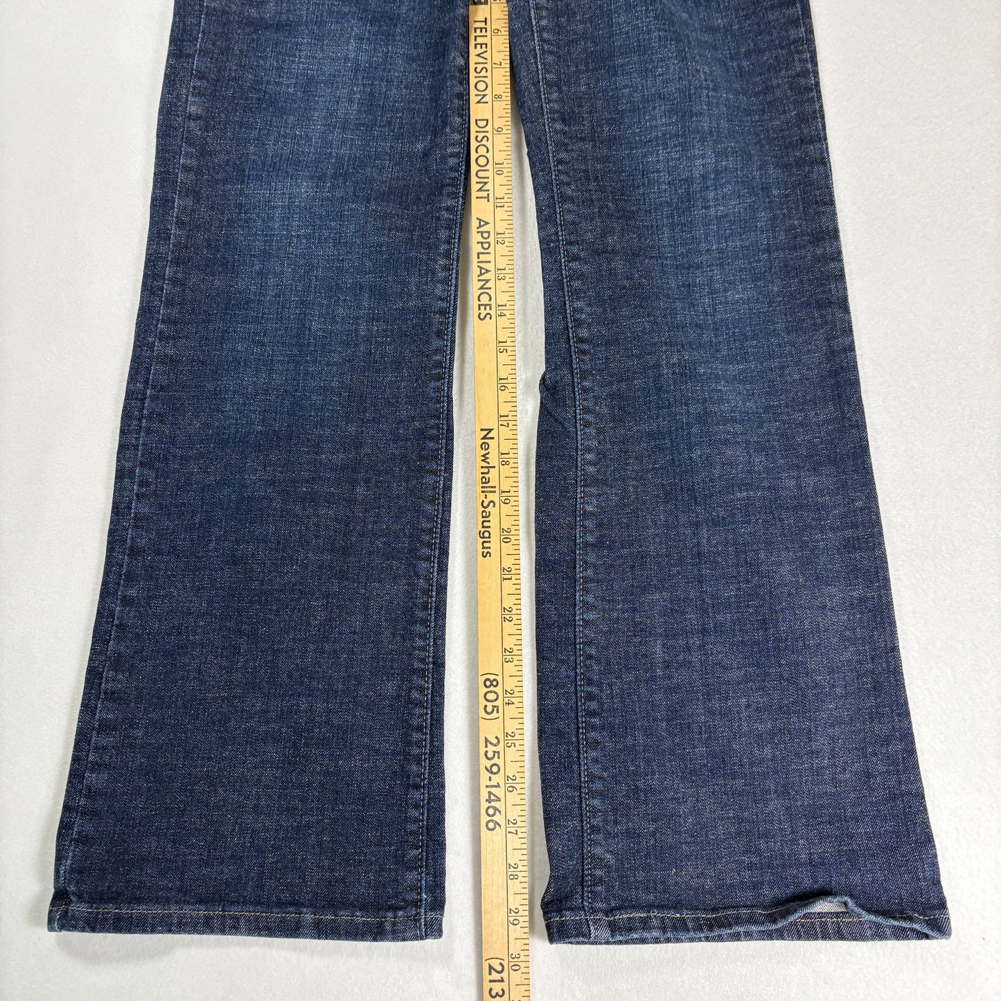 Levis Womens Jeans Size 10 Medium Dark Wash Denim Straight Y2K Vintage 90s