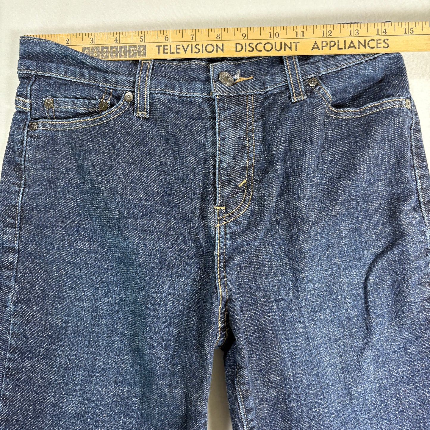 Levis Womens Jeans Size 10 Medium Dark Wash Denim Straight Y2K Vintage 90s