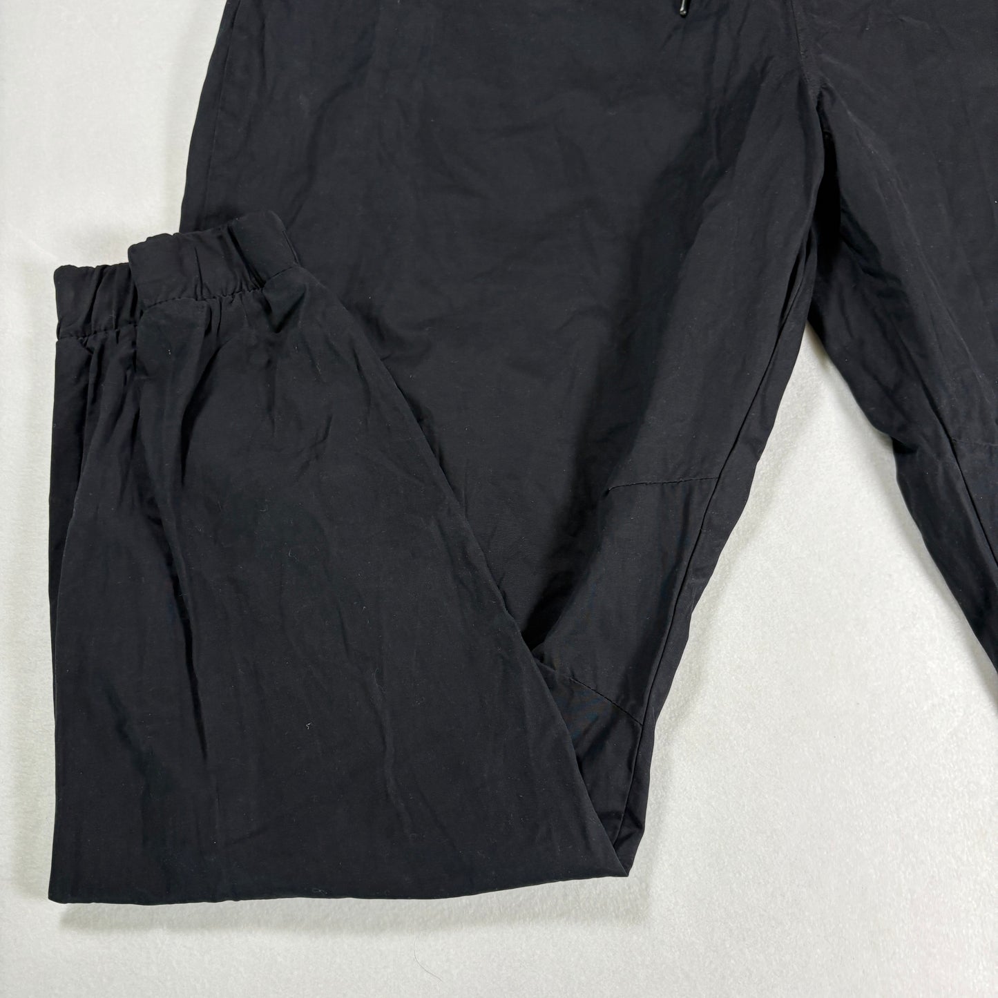 Ecko Unltd Mens Pants Sz 38 Black Nylon Joggers Streetwear Y2K 90s Hip Hop VTG