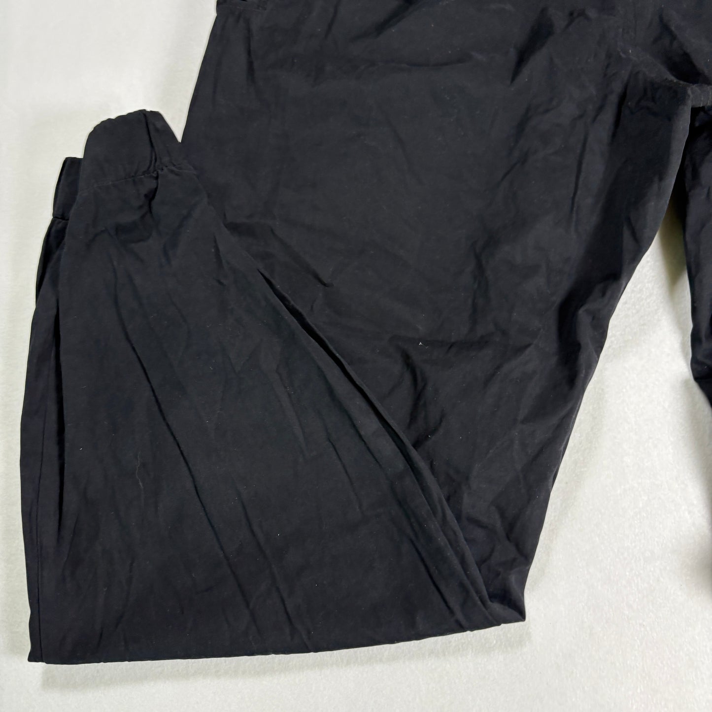 Ecko Unltd Mens Pants Sz 38 Black Nylon Joggers Streetwear Y2K 90s Hip Hop VTG