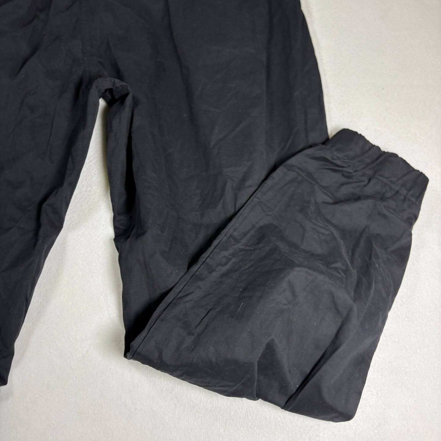 Ecko Unltd Mens Pants Sz 38 Black Nylon Joggers Streetwear Y2K 90s Hip Hop VTG