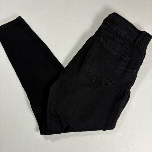 Blue Savin Womens Jeans Sz 13/31 Black High Rise Skinny Stretch Denim Y2K Vintage