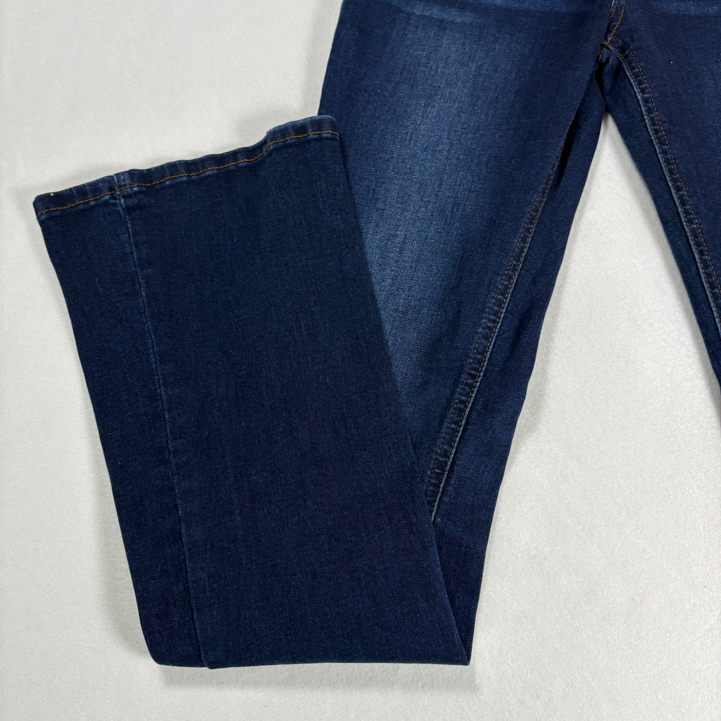 Enjean Womens Jeans Sz 0/24 Dark Wash High Rise Skinny Stretch Denim Y2K Slim