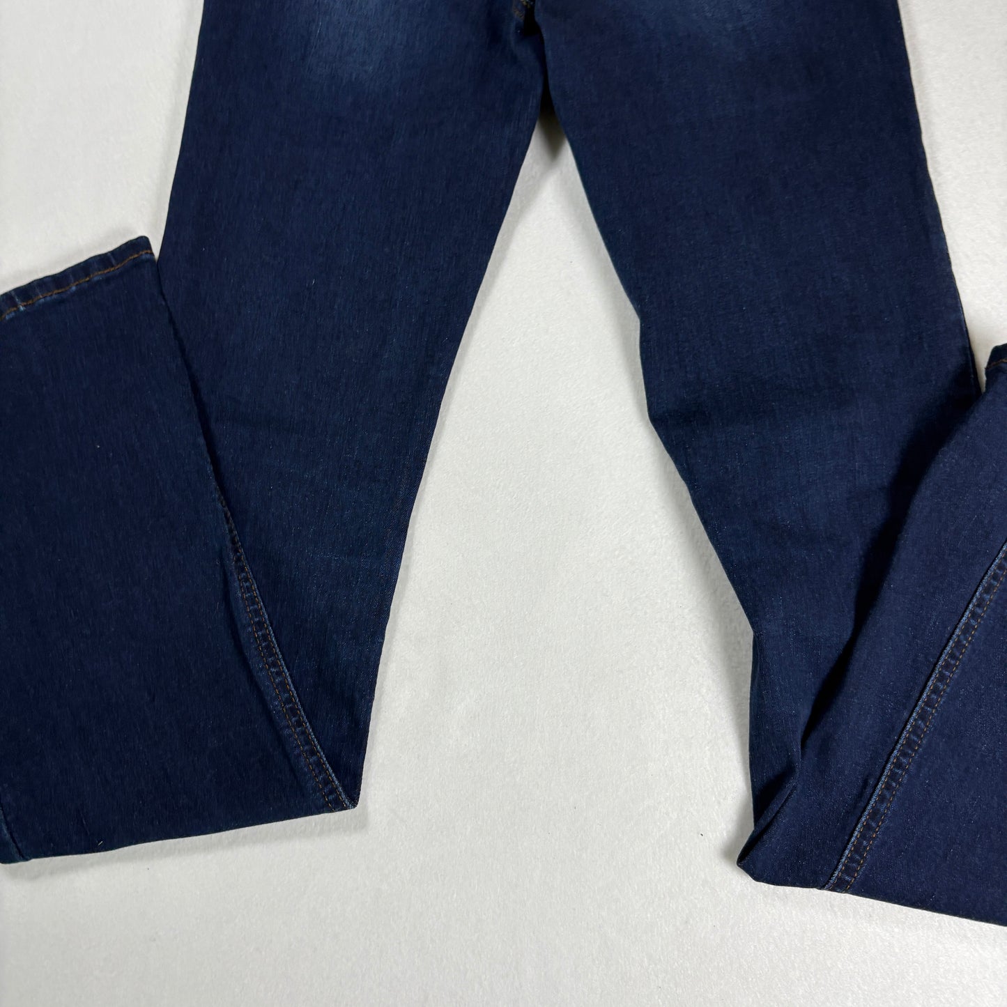 Enjean Womens Jeans Sz 0/24 Dark Wash High Rise Skinny Stretch Denim Y2K Slim