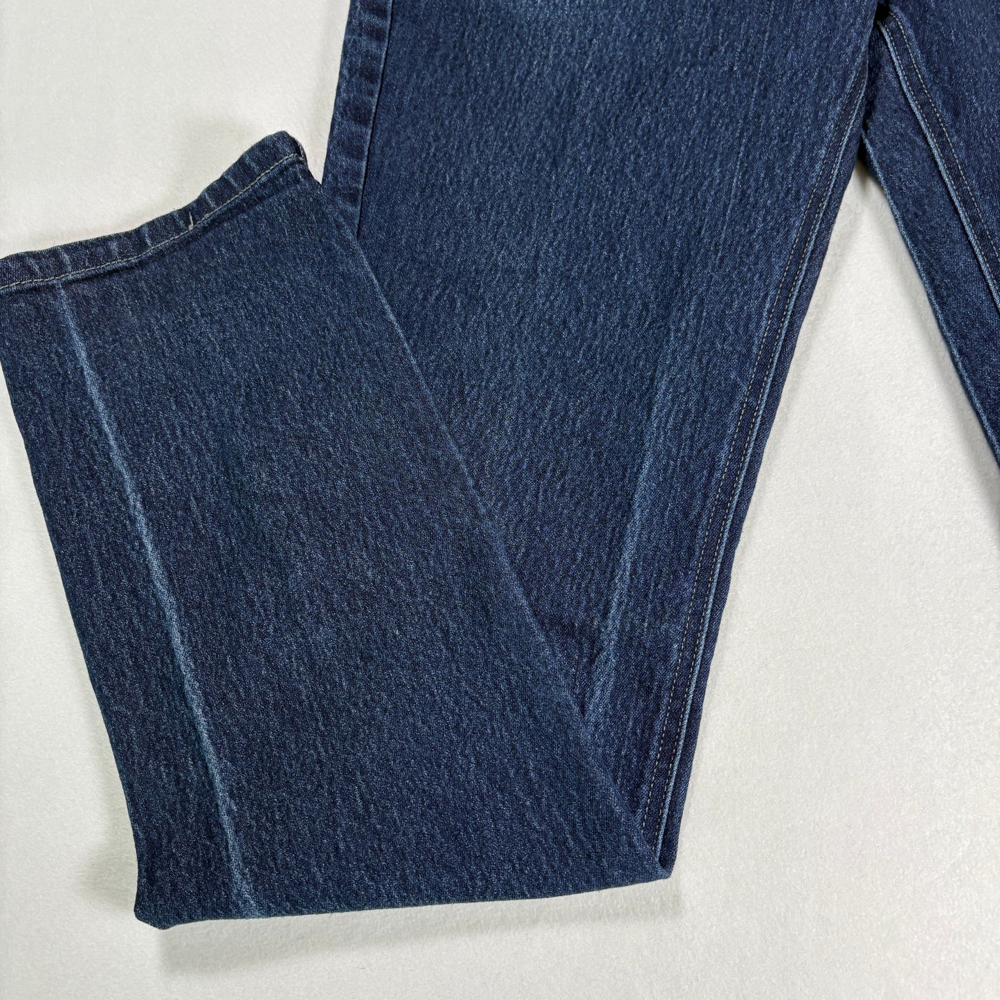 Apparel Collection Mens Jeans Sz 34 Blue Dark Wash Relaxed Straight Denim Y2K VTG