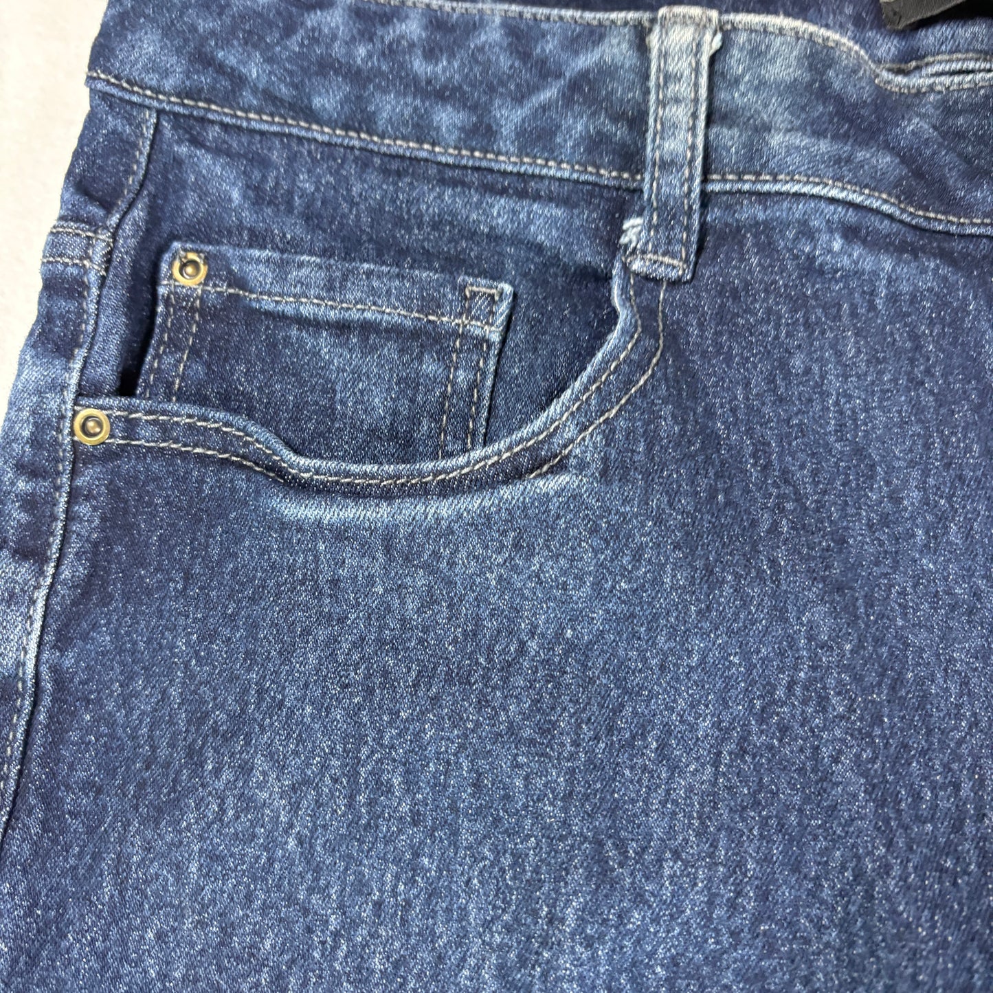 Apparel Collection Mens Jeans Sz 34 Blue Dark Wash Relaxed Straight Denim Y2K VTG