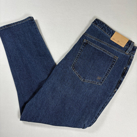 Seven7 Womens Jeans Sz 12 Blue Denim Straight Leg Baggy Y2K Vintage Grunge