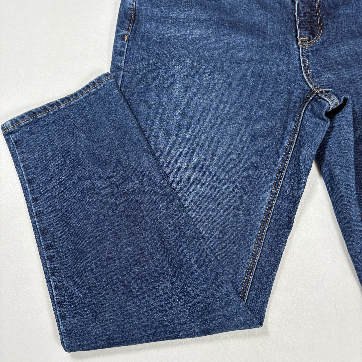 Seven7 Womens Jeans Sz 12 Blue Denim Straight Leg Baggy Y2K Vintage Grunge