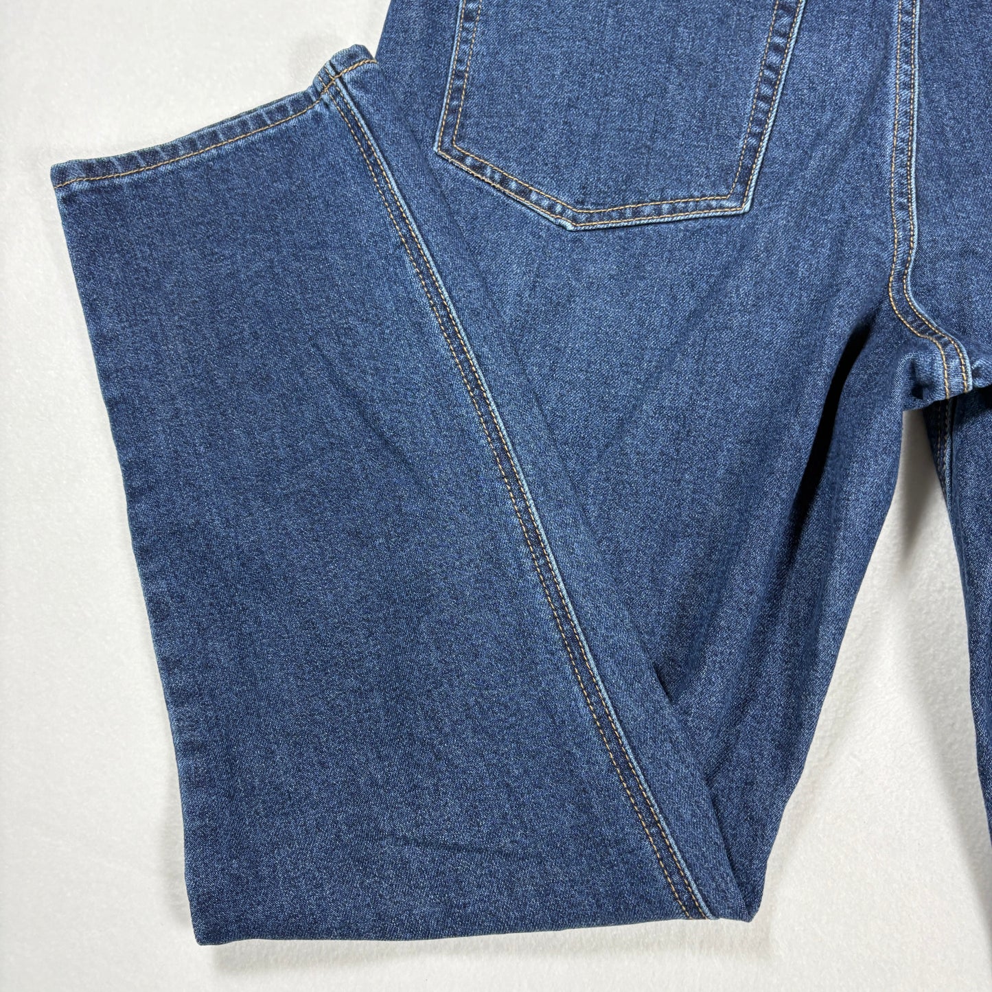 Seven7 Womens Jeans Sz 12 Blue Denim Straight Leg Baggy Y2K Vintage Grunge