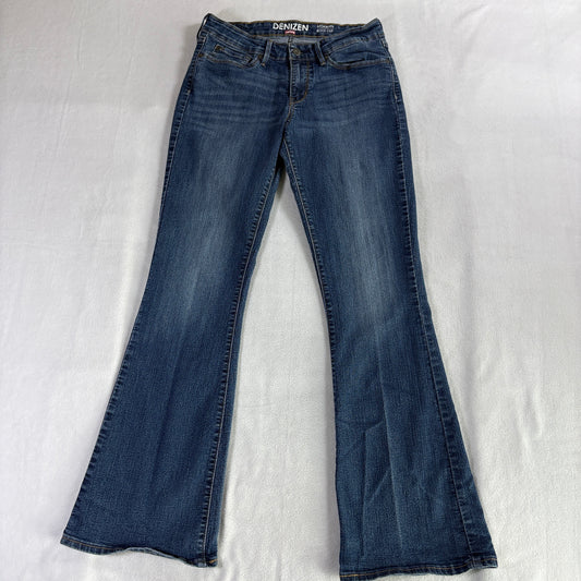 Bootcut Flare Jeans Mid Rise Denim Denizen Levis 10M Fits Like X Blue Wash