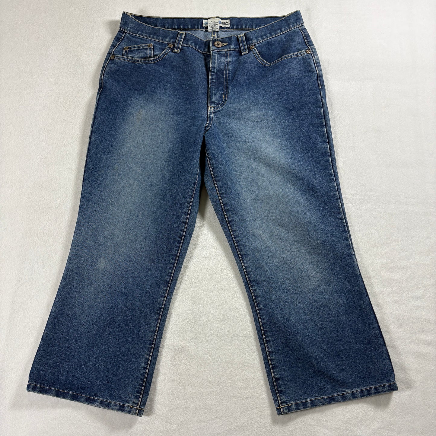 Canyon River Blues Jeans Size 9 Bootcut Wide Leg Medium Wash